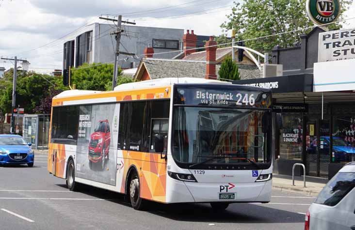 Transdev Melbourne Scania K310UB Volgren Optimus 1129